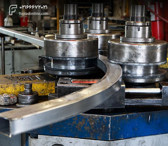 خمکاری لوله استیل