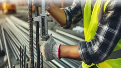 تشخیص سایز میلگرد