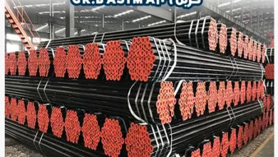 لوله فولادی کربن ASTM A106 GR.B