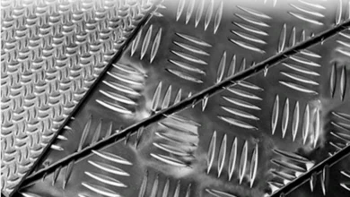 ورق آلومینیوم آجدار