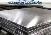 پرداخت ورق استیل