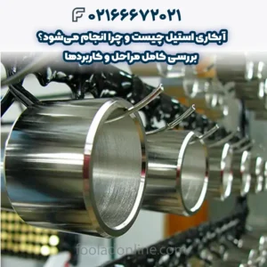 آبکاری استیل چیست و چرا انجام می‌شود؟ بررسی کامل مراحل و کاربردها