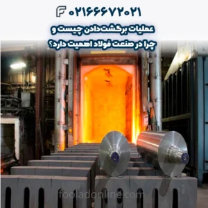 عملیات برگشت‌دادن چیست و چرا در صنعت فولاد اهمیت دارد؟